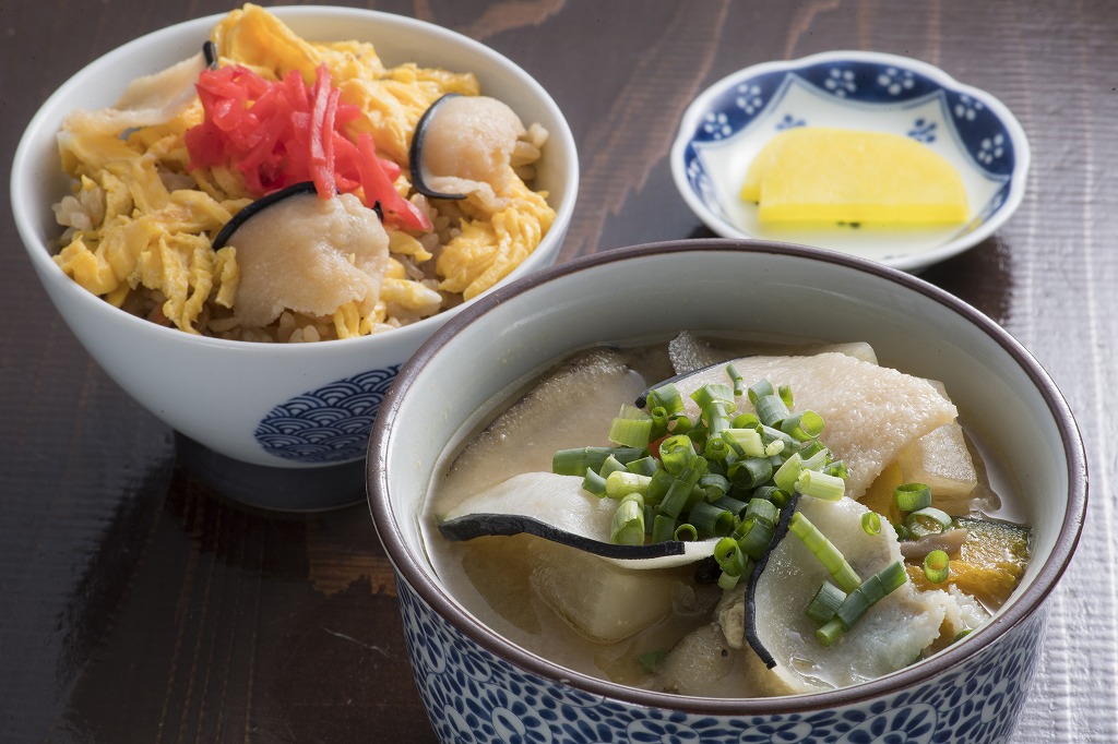 くじらの炊込みご飯だご汁セット