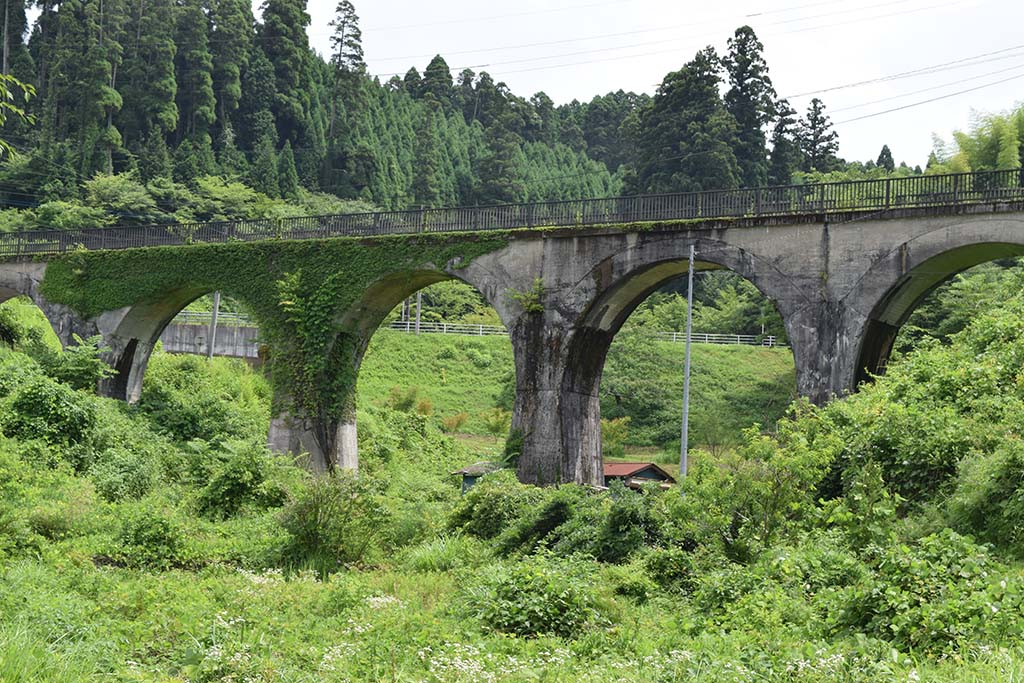 旧国鉄宮原線遊歩道