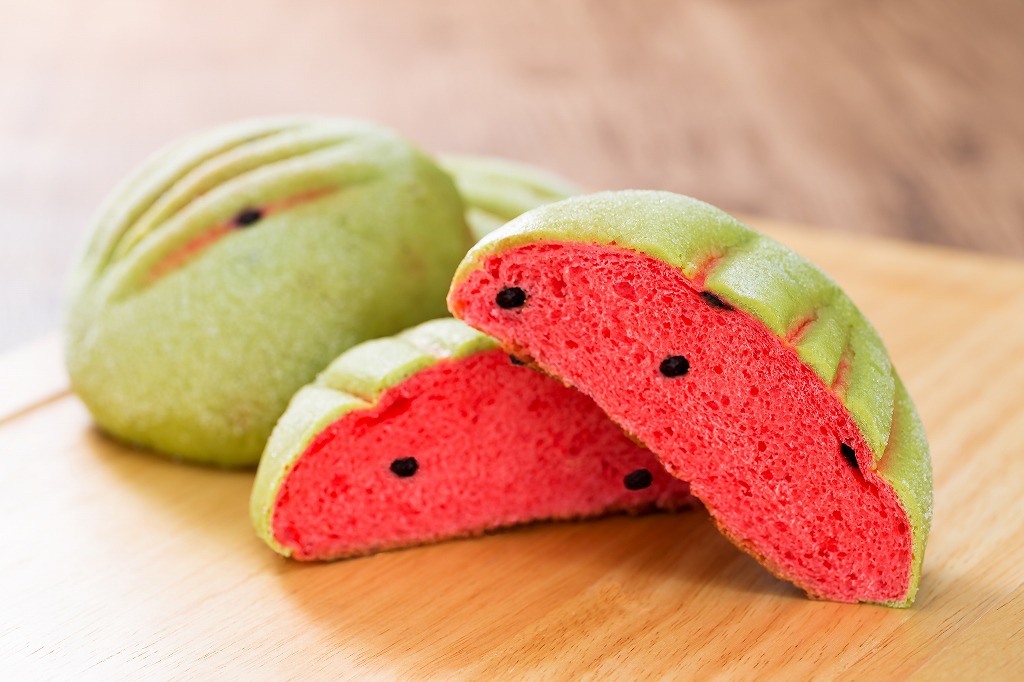 ウォーターメロンメロンパン