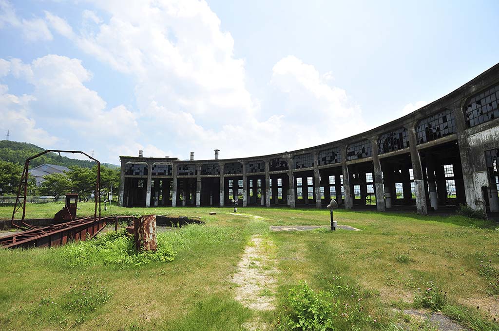 旧豊後森機関庫