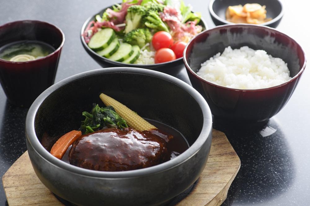 宮崎牛デミグラスハンバーグ御膳