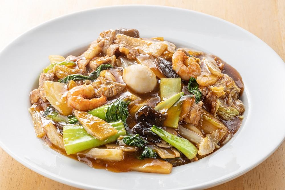 道の駅宇目　あんかけ焼きそば