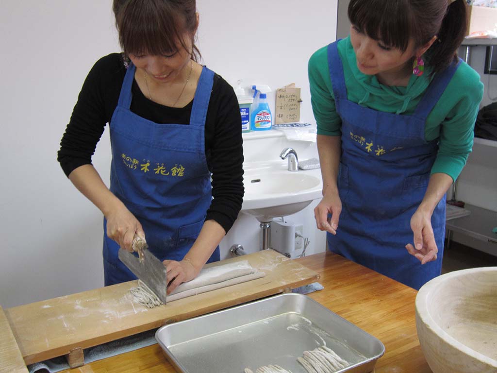 そば打ち体験