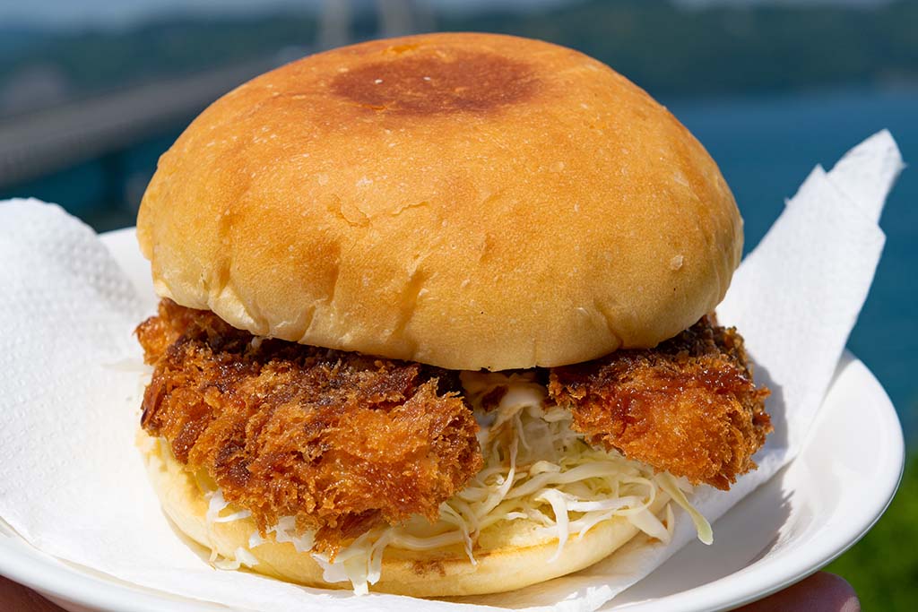 アジフライバーガー