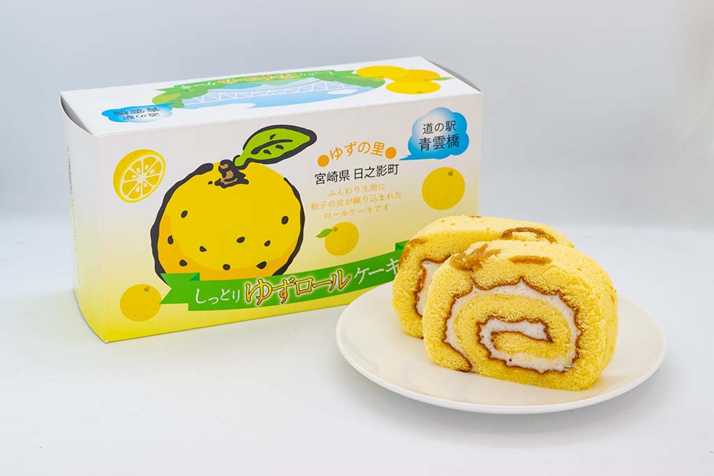 ゆずロールケーキ