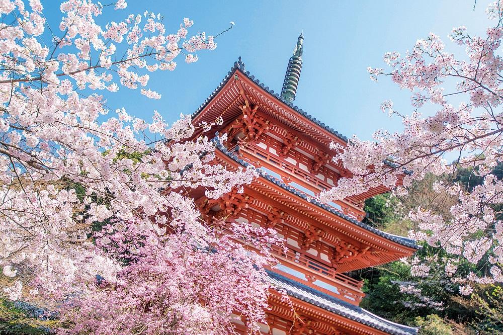 みやま市　清水寺三重塔