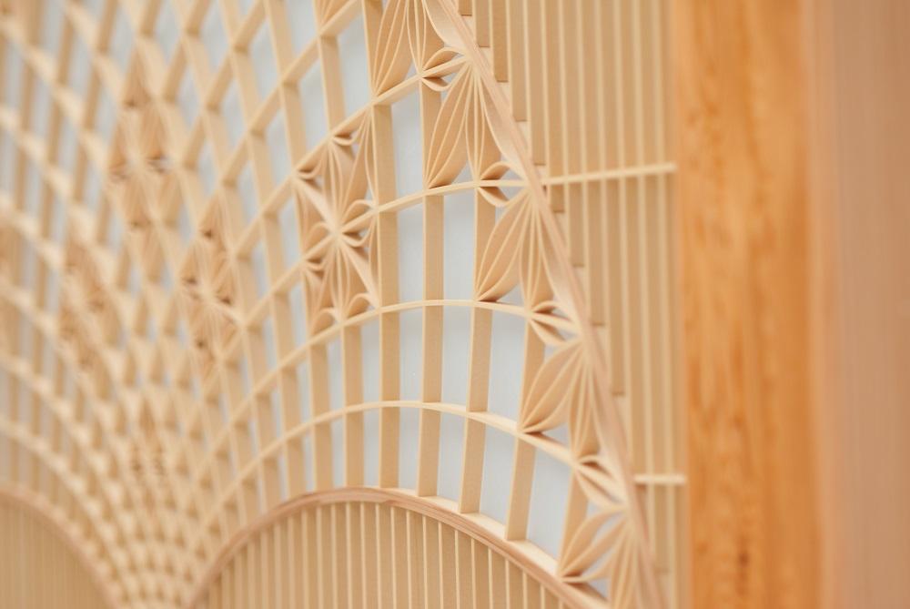 仁田原建具製作所の組子