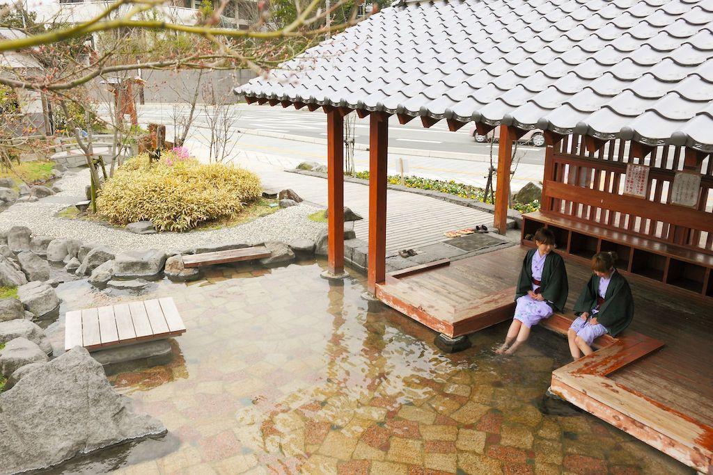 玉名温泉足湯(玉名市)