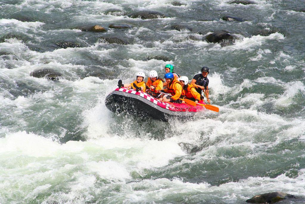 球磨川ラフティング1(人吉市)