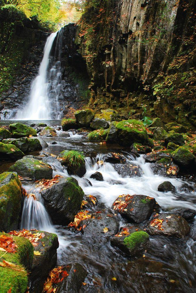 うげの滝　秋景色